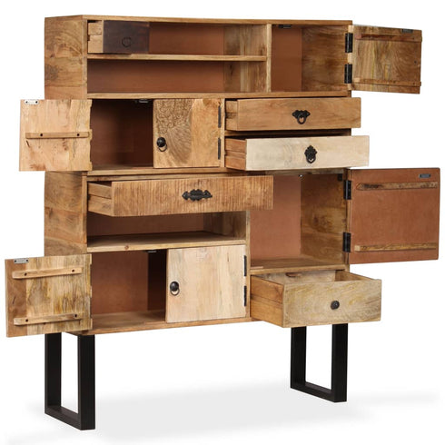 Rustika Rowe -  Sideboard Solid Mango Wood 100x30x130 cm
